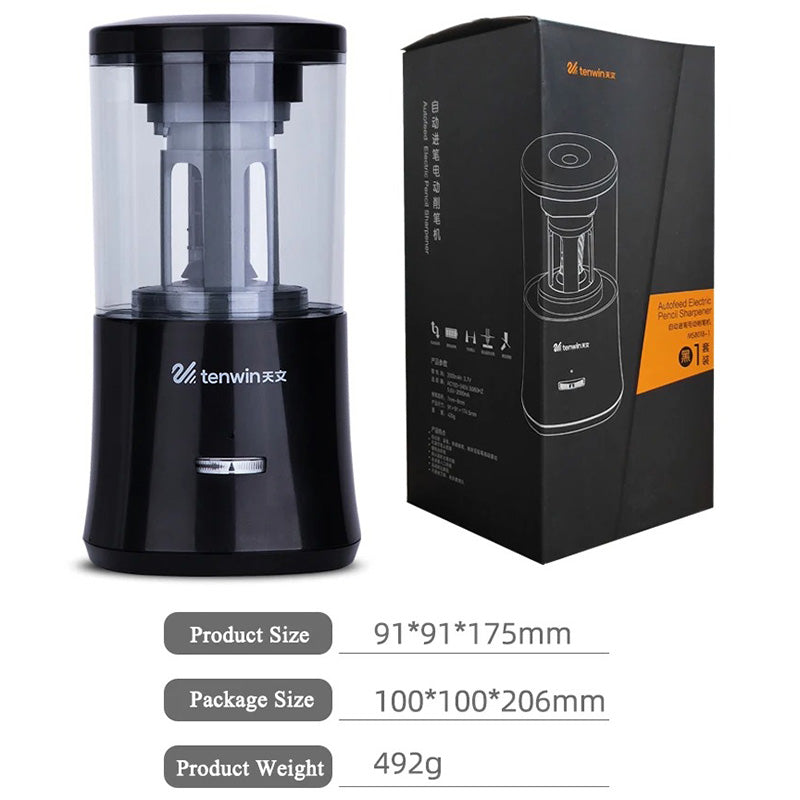 ✏️🔥 Electric Auto-Stop Pencil Sharpener for Kids | 3-Second Sharpening⚡Heavy-Duty USB Power🌟【Classroom Pro】Industrial-Grade Mechanical Sharpener for School/Office/Home ✏️🔥 Electric Auto-Stop Pencil Sharpener for Kids | 3-Second Sharpening⚡Heavy-Duty USB Power🌟【Classroom Pro】Industrial-Grade Mechanical Sharpener for School/Office/Home